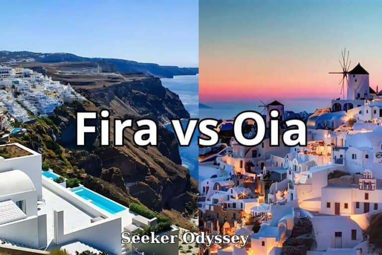 Oia vs Fira